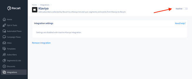 Integrations - Klaviyo - OAuth connection successful (2)