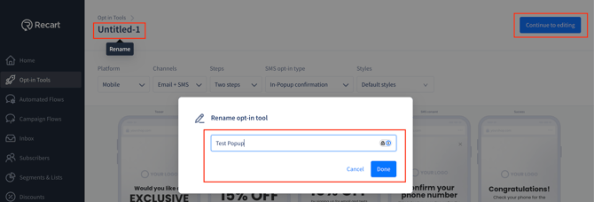 Rename popup ú-png